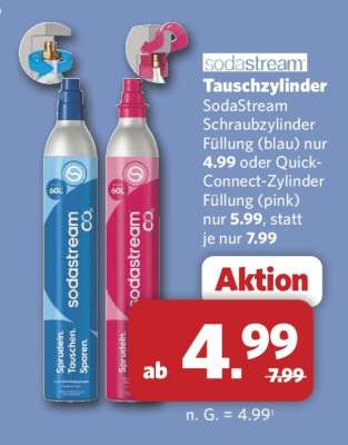 Sodastream Tauschzylinder