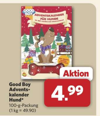 Good Boy Adventskalender Hund