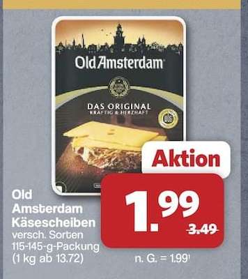 Old Amsterdam Käsescheiben