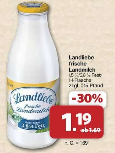LANDLIEBE Frische Landmilch