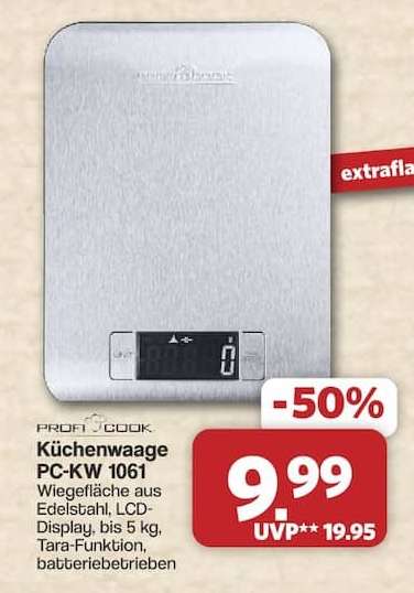Küchenwaage PC-KW 1061