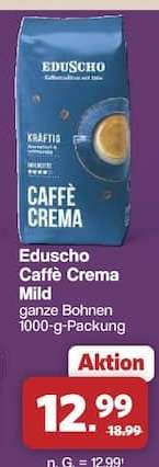 ¹Eduscho Caffè Crema Mild