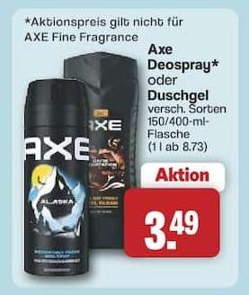 AXE Deospray oder Duschgel