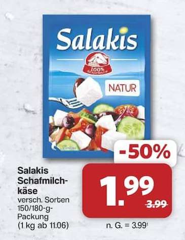 Salakis Schafmilchkäse