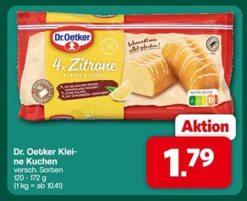 DR. OETKER Kleine Kuchen