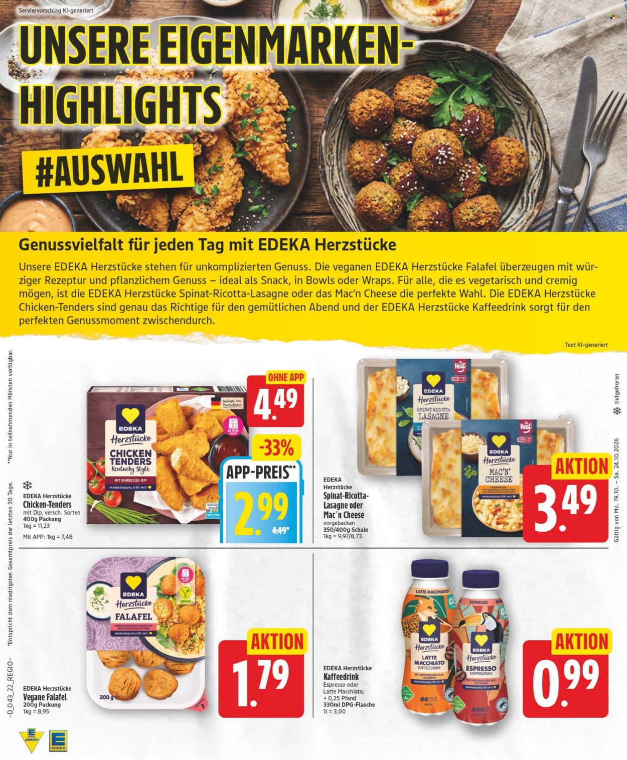 Edeka Prospekte  - 19.10.2026 - 24.10.2026. Seite 23