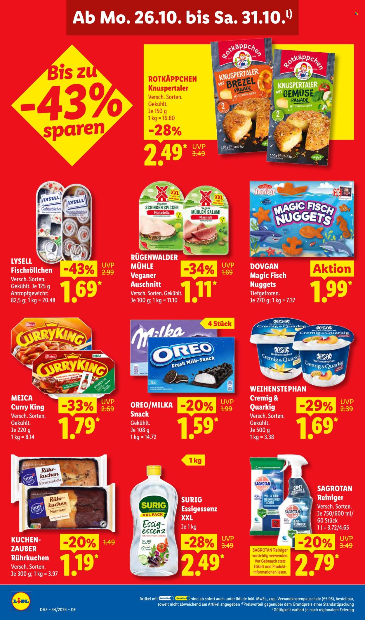 Leták Lidl - 26.10.2026 - 31.10.2026. Strana 22