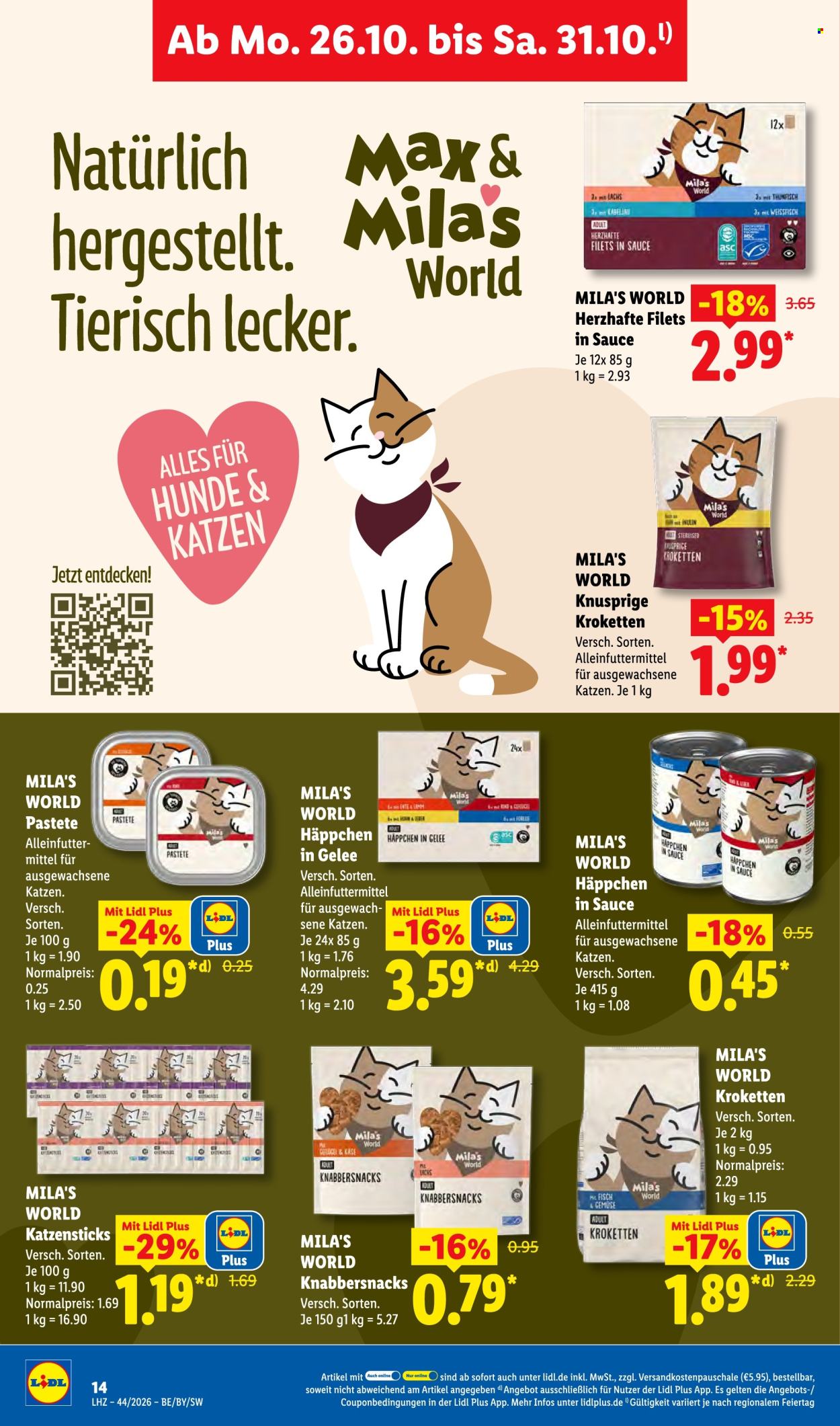 Leták Lidl - 26.10.2026 - 31.10.2026. Strana 28