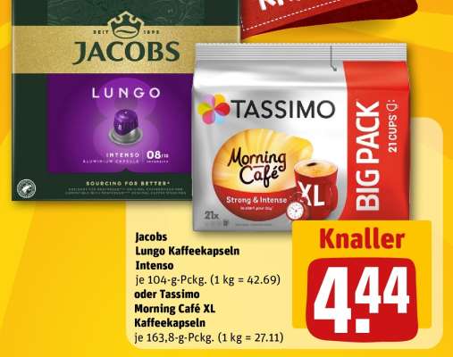 Tassimo Morning Café XL Kaffeekapseln