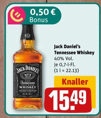 Jack Daniel’s Tennessee Whiskey