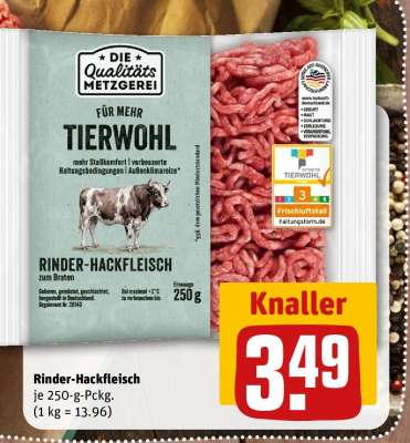 Rinder-Hackfleisch