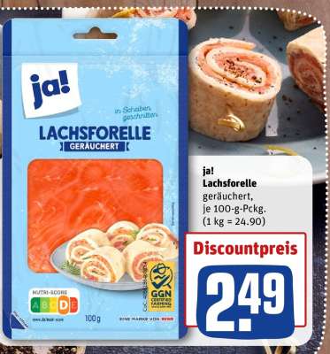 ja! Lachsforelle
