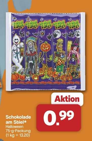 Schokolade am Stiel