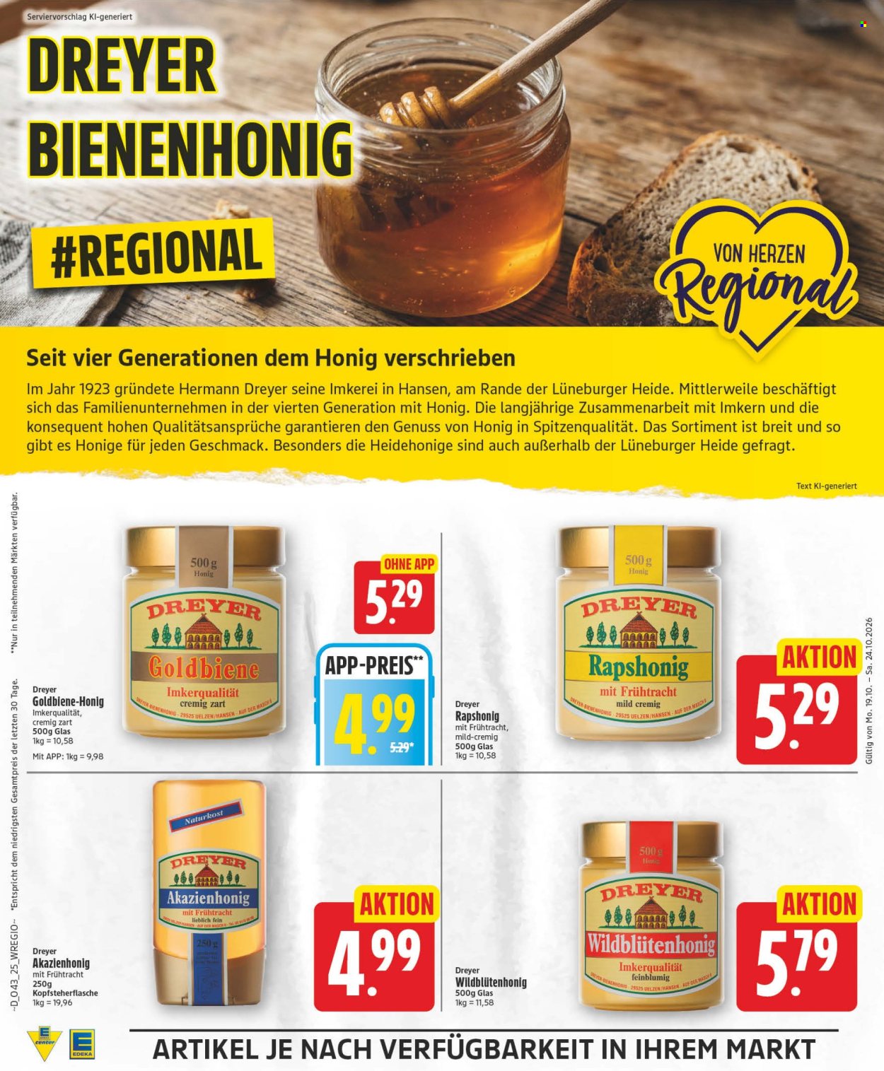 Edeka Prospekte  - 19.10.2026 - 24.10.2026. Seite 26