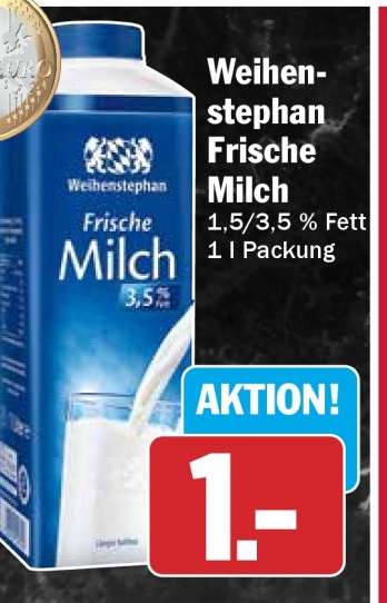 Weihenstephan frische Milch