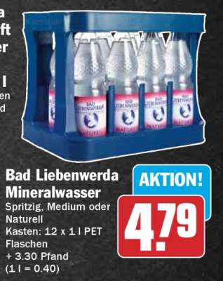 BAD LIEBENWERDA Mineralwasser