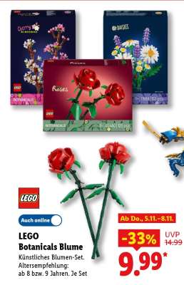 Lego Botanicals Blume