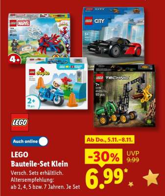 LEGO Bauteile-Set Klein