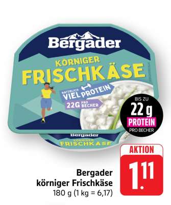 Bergader körniger Frischkäse