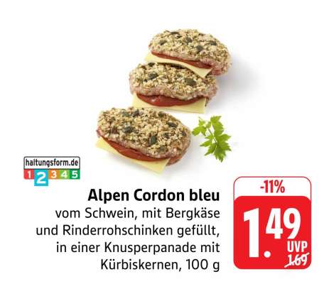 Alpen Cordon Bleu