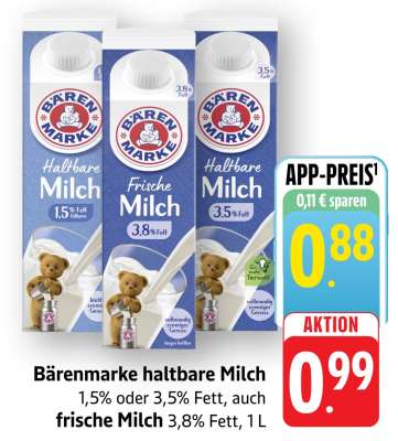 BÄRENMARKE Haltbare Milch*
