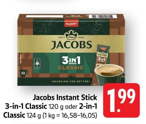 Jacobs Instant Stick