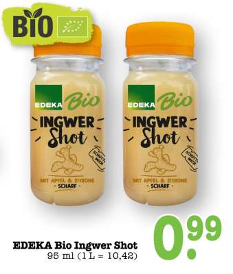 EDEKA Bio Ingwer Shot