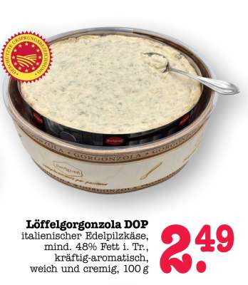 Löffelgorgonzola DOP