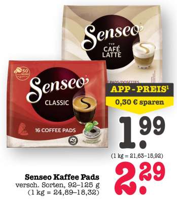 Senseo Kaffee Pads