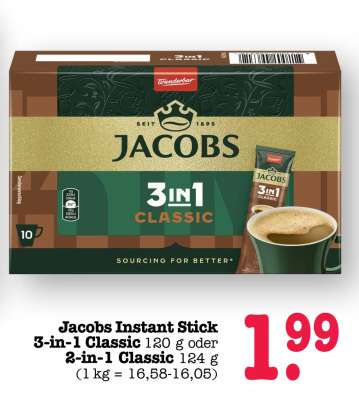 Jacobs Instant Stick