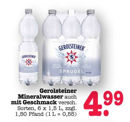 Gerolsteiner Mineralwasser