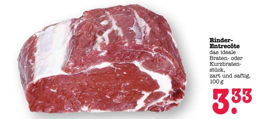 Rinder-Entrecôte