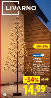 LIVARNO LED-Baum