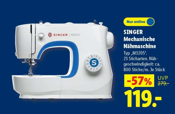 SINGER Mechanische Nähmaschine
