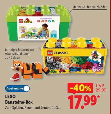 Lego Bausteine-Box
