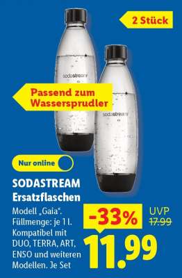 Sodastream Ersatzflaschen
