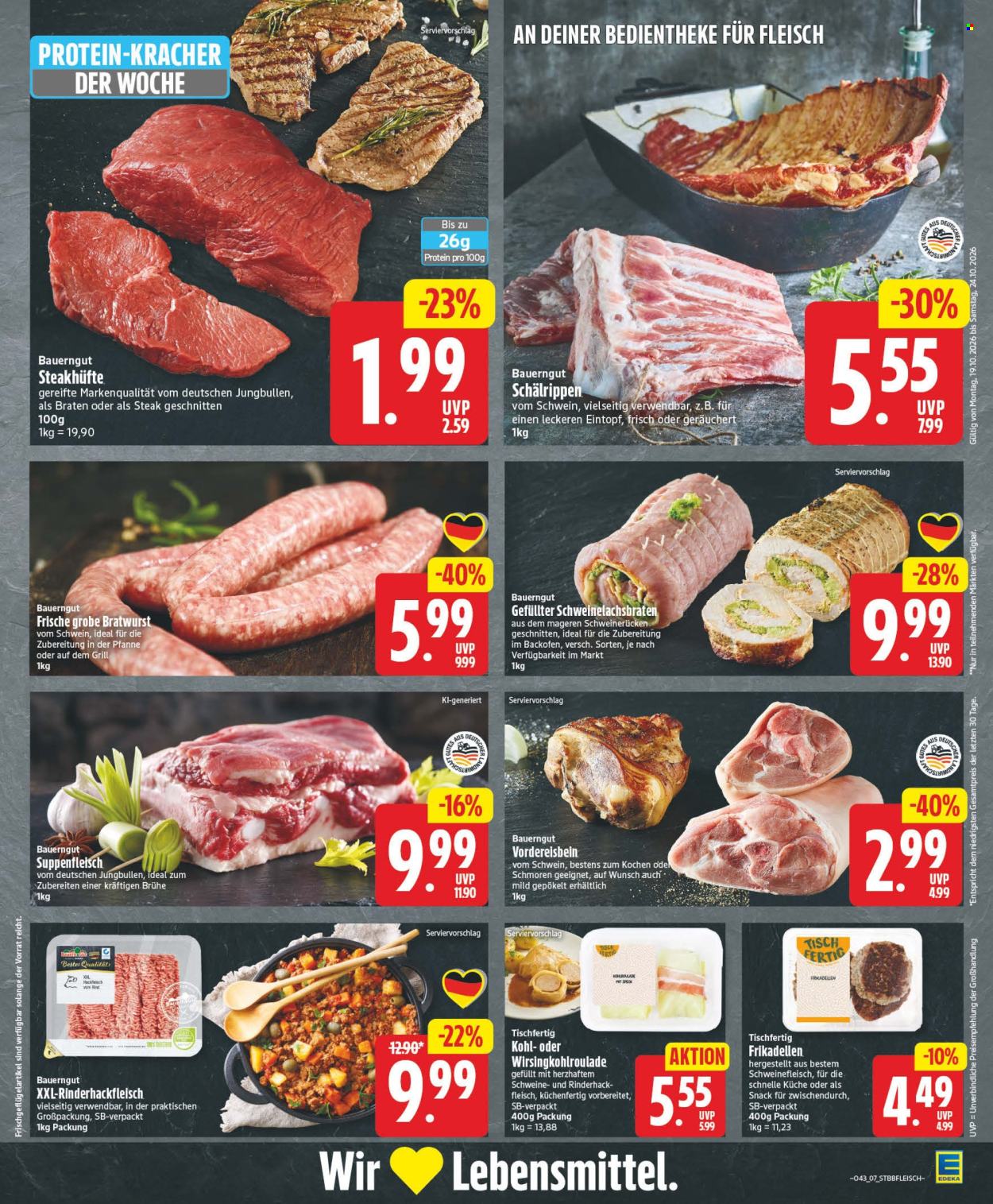 Edeka Prospekte  - 19.10.2026 - 24.10.2026. Seite 7