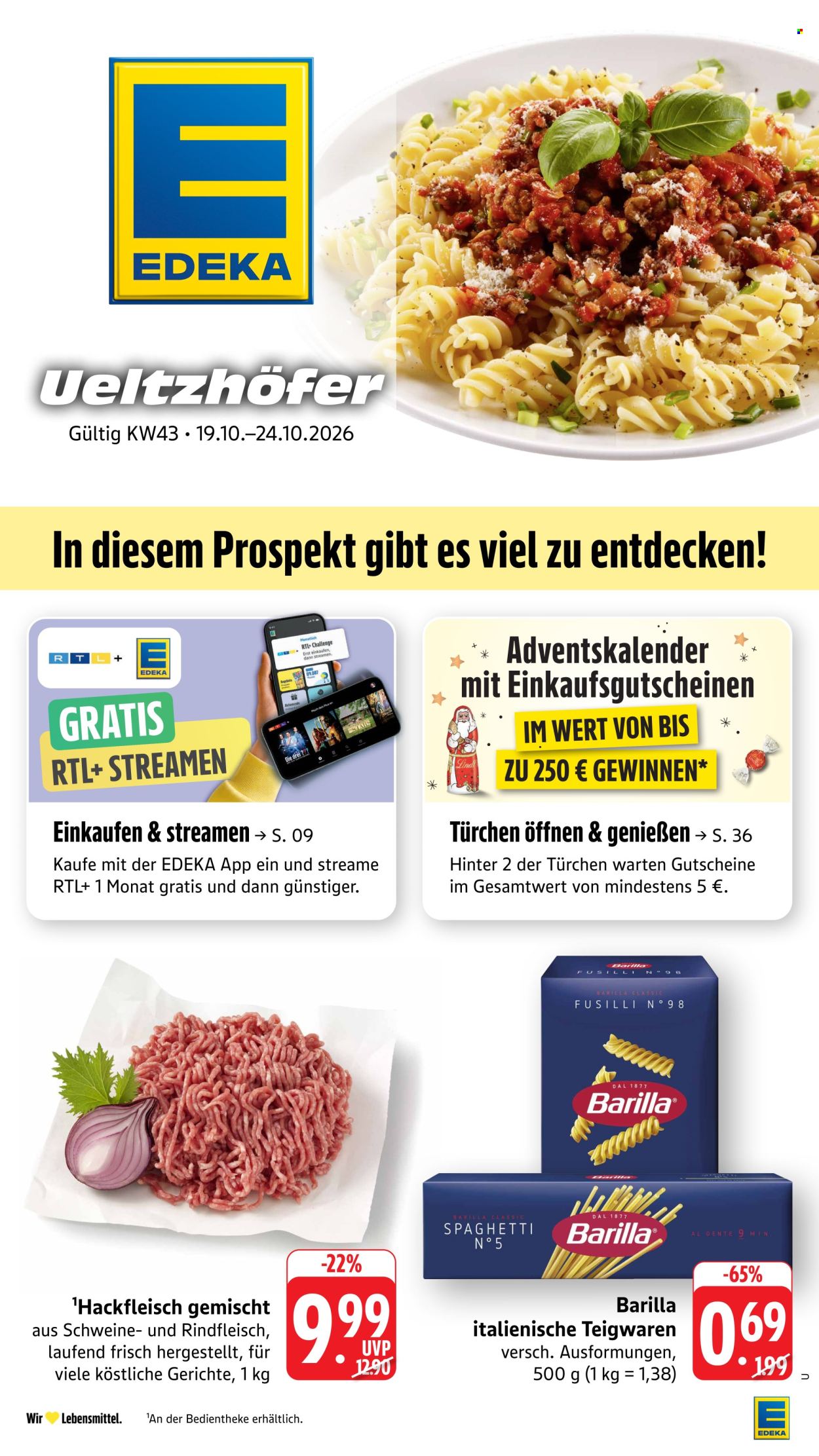 Edeka Prospekte  - 19.10.2026 - 24.10.2026. Seite 7