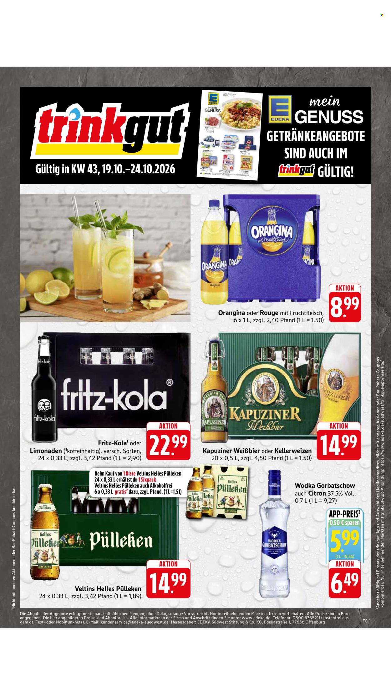 Edeka Prospekte  - 19.10.2026 - 24.10.2026. Seite 68