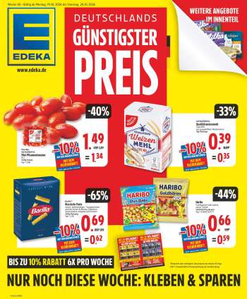Prospekte Edeka - 19.10.2026 - 24.10.2026.