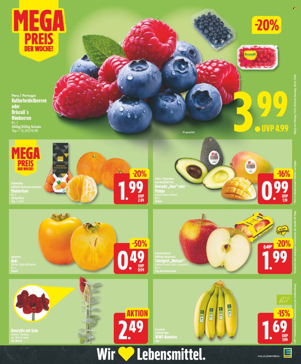 Edeka Prospekte  - 19.10.2026 - 24.10.2026. Seite 5