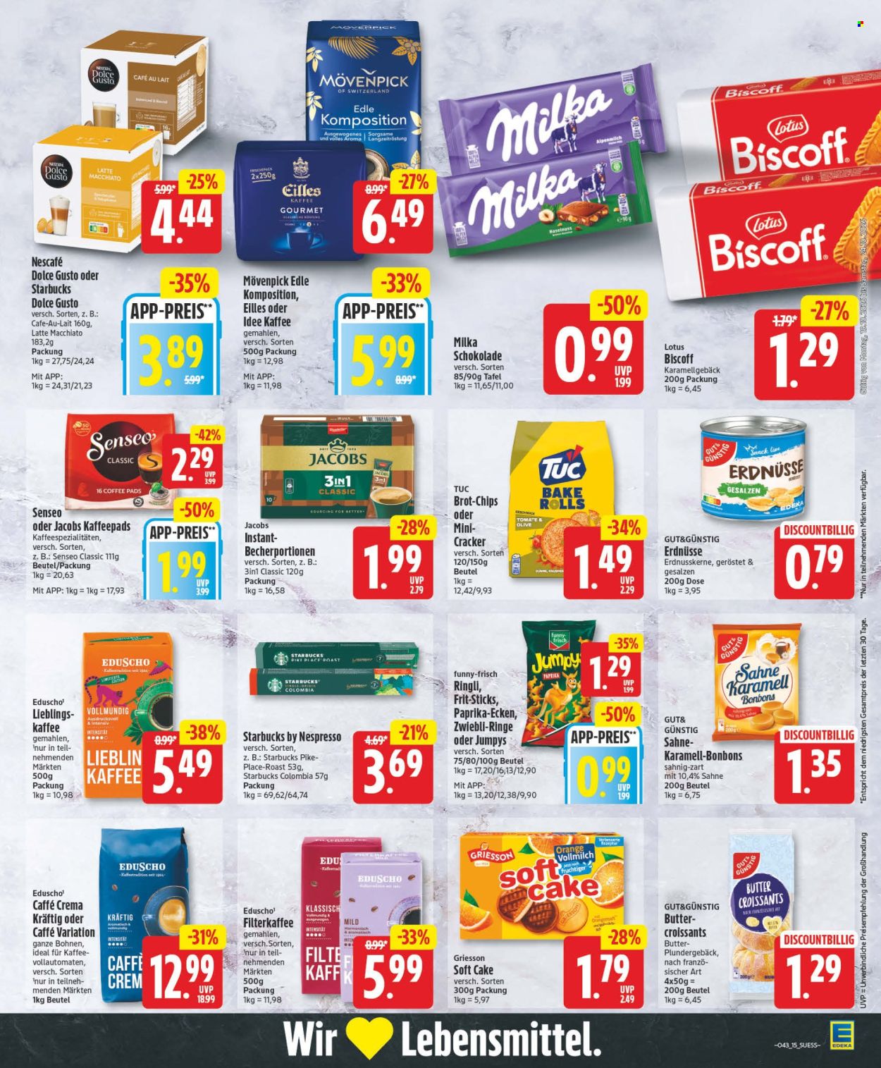 Edeka Prospekte  - 19.10.2026 - 24.10.2026. Seite 15