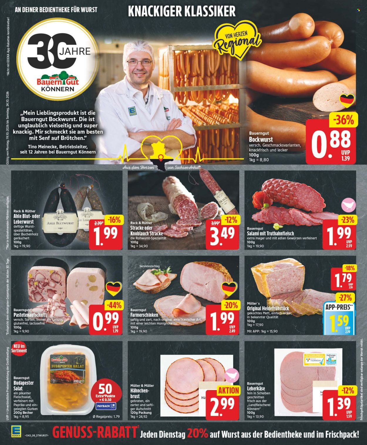 Edeka Prospekte  - 19.10.2026 - 24.10.2026. Seite 8