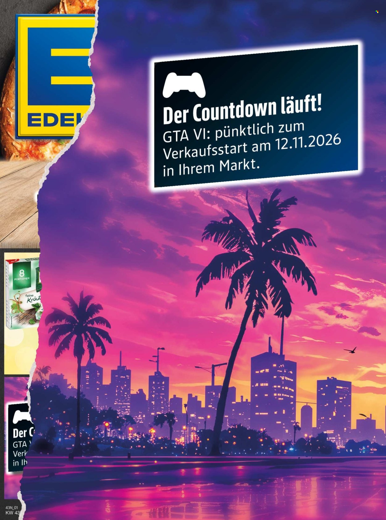 Edeka Prospekte  - 19.10.2026 - 24.10.2026. Seite 1