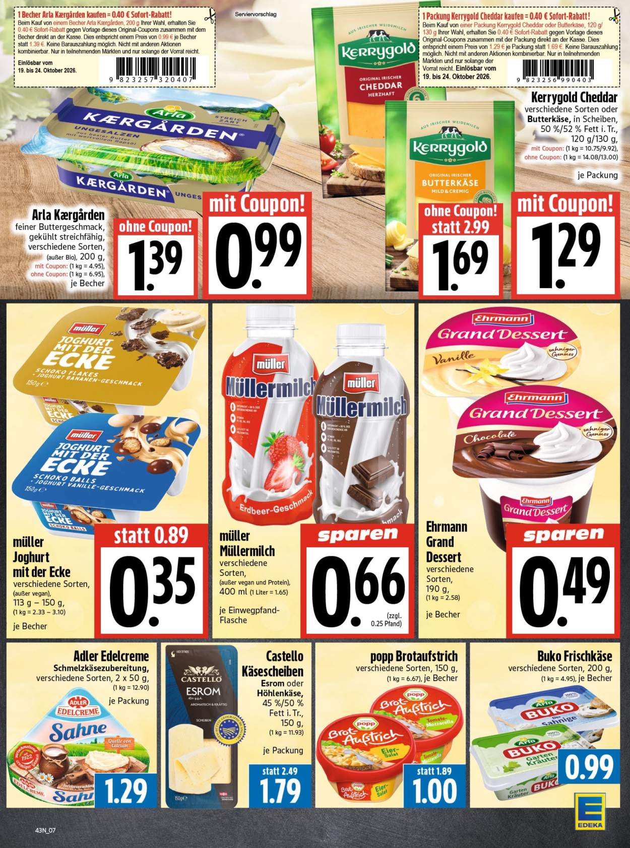 Edeka Prospekte  - 19.10.2026 - 24.10.2026. Seite 11