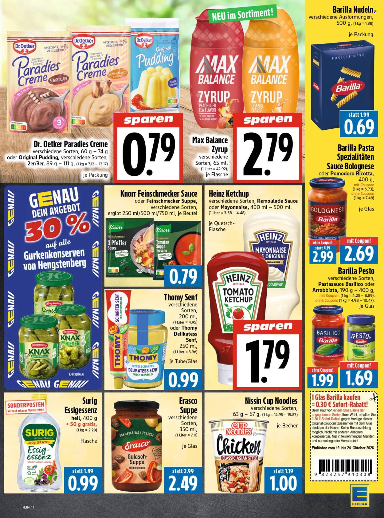 Edeka Prospekte  - 19.10.2026 - 24.10.2026. Seite 15