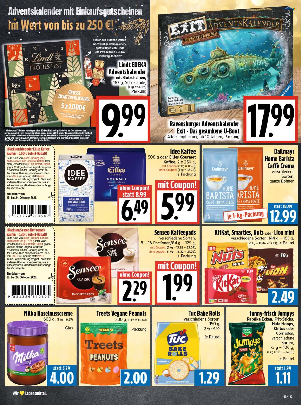 Edeka Prospekte  - 19.10.2026 - 24.10.2026. Seite 16