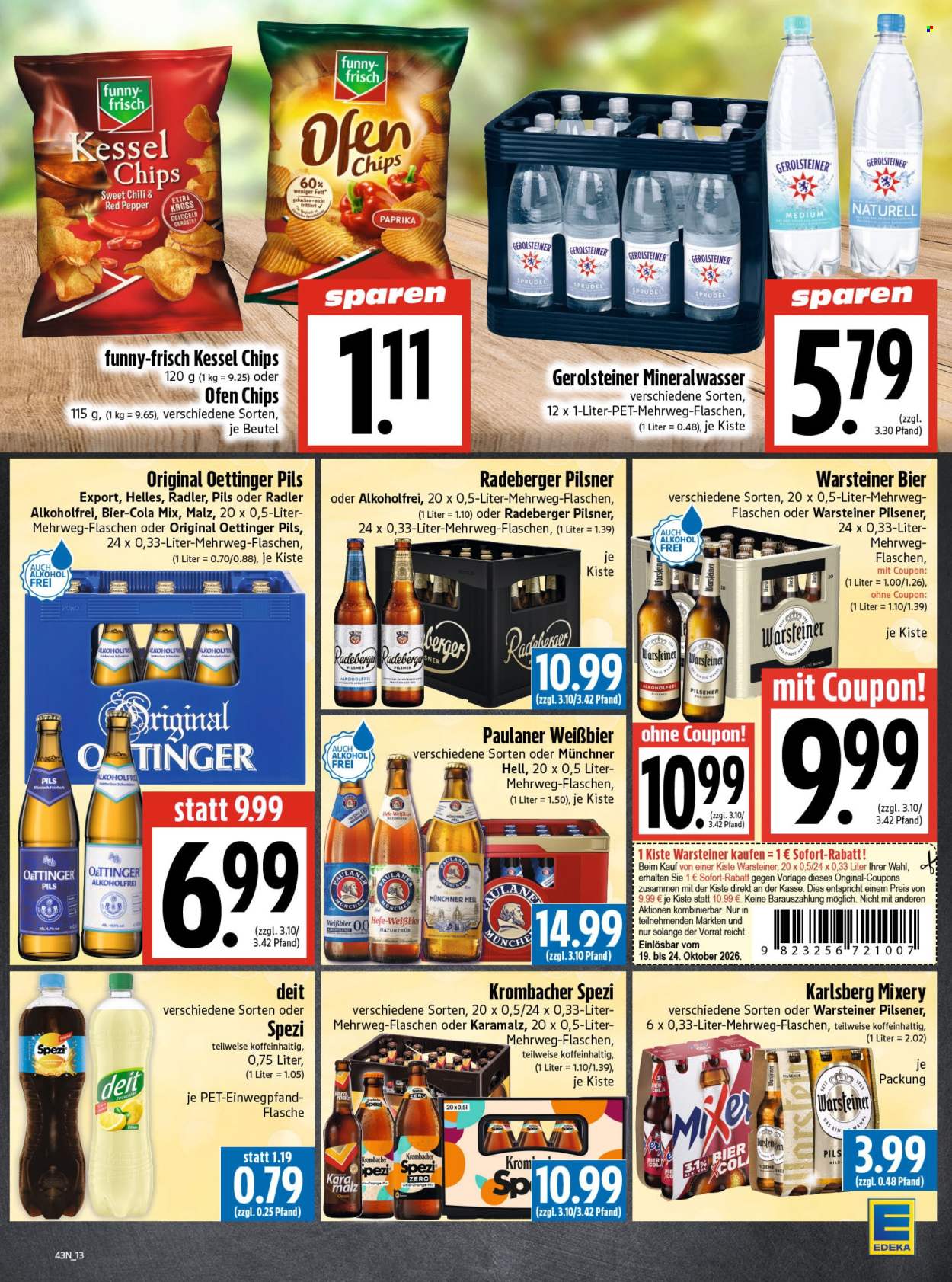 Edeka Prospekte  - 19.10.2026 - 24.10.2026. Seite 17