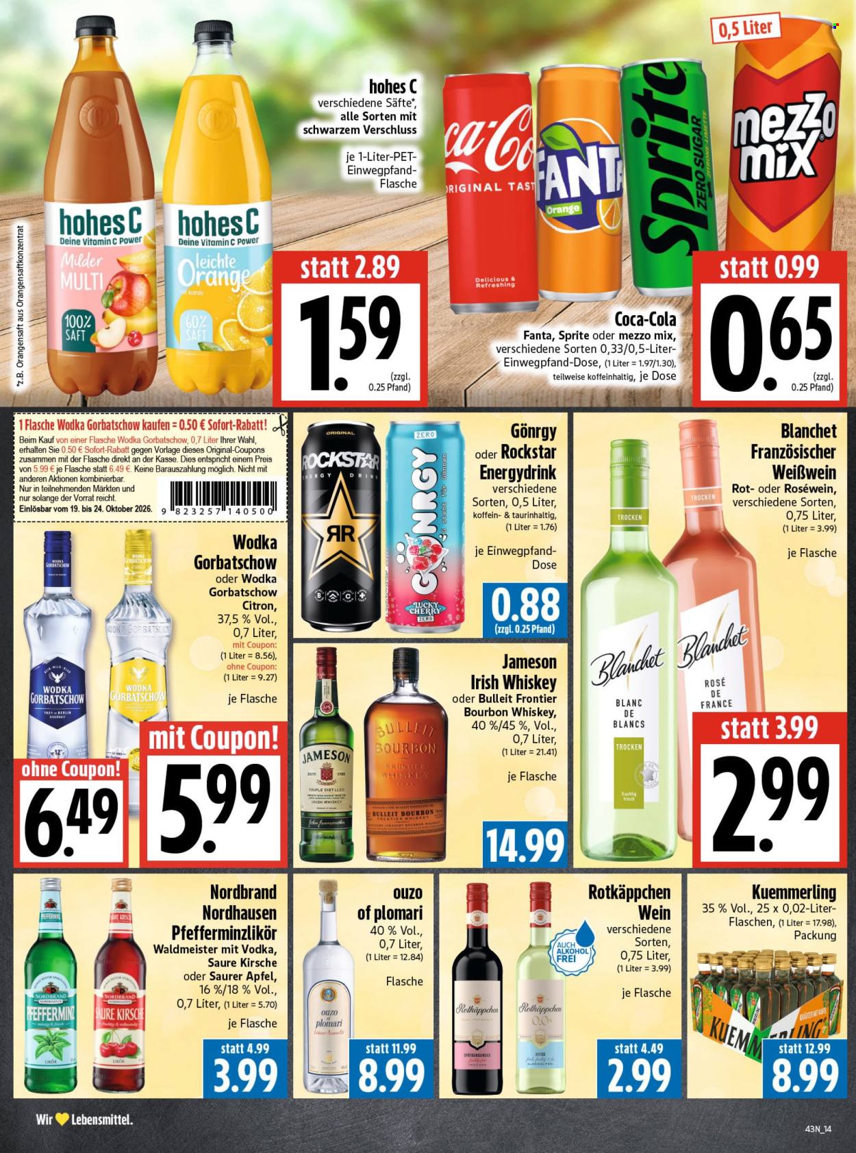 Edeka Prospekte  - 19.10.2026 - 24.10.2026. Seite 18
