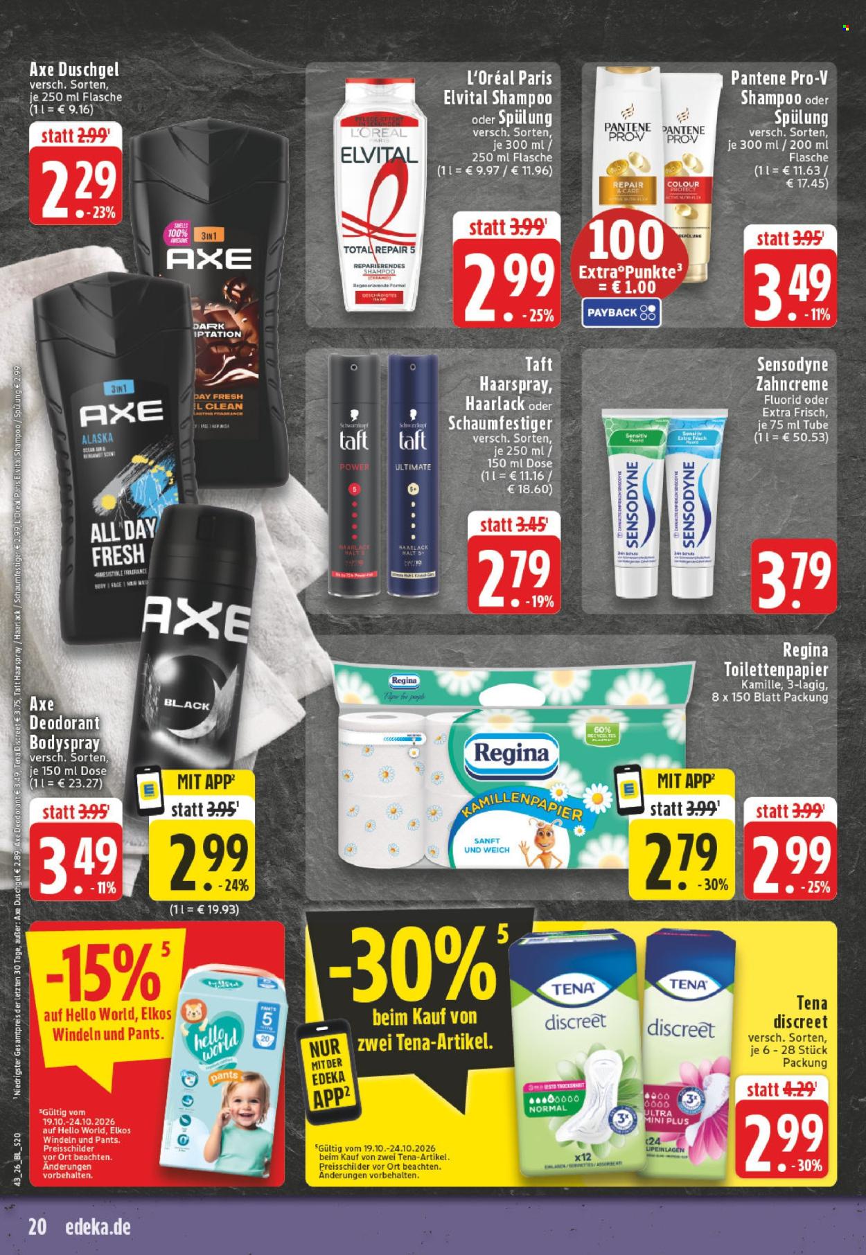 Edeka Prospekte  - 19.10.2026 - 24.10.2026. Seite 20